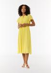 Платье миди COMMA Dress, цвет pastel yellow - фото 4