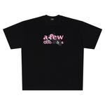 Футболка унисекс Afgk, черный/желтый - фото