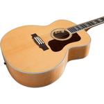 Guild F-512E Maple Jumbo 12-струнная акусто-электрическая гитара Natural - фото 4
