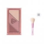 Stacking Blush Easy to Blend Shrinkage Color Expansion Color 3CE, #02 cloud розовый - фото 2