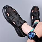 Пляжные сандалии мужские черные Romon - фото 3