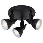 Потолочный светильник searchlight Focus, сталь - черная - фото