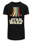 Футболка F4NT4STIC Star Wars Retro Rainbow, черный - фото