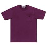 Футболка BAPE Gaement Dye One Point Pocket Tee, Purple - фото