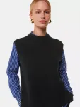 Топ Whistles Wool Sleeveless Tank, черный - фото
