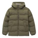 Куртка New Balance Warm Puffer Jacket 'Olive Green' - фото