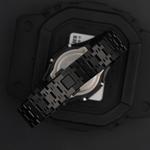 Часы Casio G-Shock Analog-Digital 2100 Series, арт. GA-2100-1A1, кованый черный/темно-вишневый - фото 3