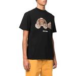 Футболка leopard bear classic tee 'black brown' Palm Angels, черный - фото 3