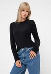 Топ ONLY ONLVIOLA ROUND NECK TOP, Black - фото 4