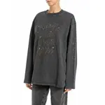 Лонгслив Replay W3450A.000.23940LM, серый - фото