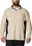 Columbia mens Klamath Range II Half Zip, Ancient Fossil/Black - фото 7