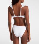 Топ бикини с рюшами Pompano Melissa Odabash, White - фото 3