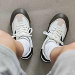 Кроссовки URBAN AUTHENTIC Skateboarding Shoes Unisex Low-top, белый/серый - фото 9