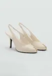 Классические каблуки Mango, Ecru - фото 2