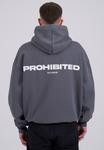 Толстовка Prohibited, серый - фото