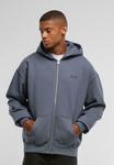Толстовка Pegador Zip-up sweatshirt, Washed Shadow Blue/Blue - фото 4