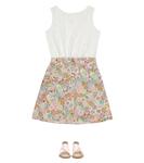 Майка из хлопкового джерси Bonpoint, Im Blanc Naturel - фото 2