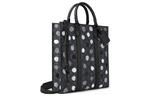 LOUIS VUITTON Сумка X Yayoi Kusama Sac Plat Monogram Eclipse Black/Silver - фото 2
