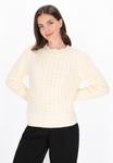 Джемпер usha SWEATER, Offwhite/Off-White - фото