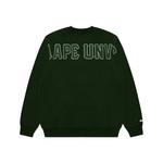 Свитшот A Bathing APE с логотипом Athletic Aape, черный - фото 7