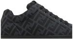 Кроссовки Fendi FF Motif Lace Up Low 'Black', черный - фото 2