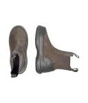 Кожаные ботильоны LUNA Moon Boot, серый - фото 4