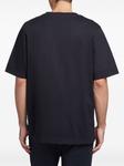 Giuseppe Zanotti logo-patch cotton T-shirt, черный - фото 4