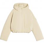 Пуховая куртка на молнии Maison Kitsune, экрю - фото