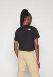 Принт на футболке CROPPED EASY TEE The North Face, черный - фото 6