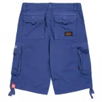 Шорты Alpha Industries Jet cargo, синий - фото 4