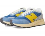 Кроссовки New Balance Classics 370, цвет Blue Agate/Ginger Lemon - фото