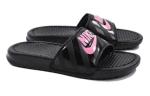 Шлепанцы и сланцы Nike Benassi Jdi Black Vivid Pink-Black Women's Women's - фото 5