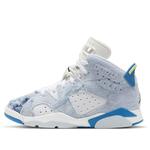 Кроссовки 6 retro 'washed denim 2022' Air Jordan, белый - фото