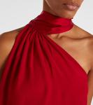 Астор платье макси с деталями шарф Taller Marmo, Ruby - фото 4