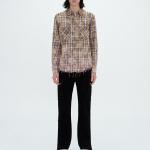 Проверенная потертая фланелевая рубашка AMIRI, светло-коричневый - фото 5