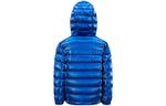 Детская пуховая куртка Moncler, синяя - фото 3