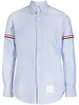 Рубашка с полосками RWB THOM BROWNE, синий - фото