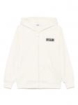 Худи с логотипом MSGM Kids, белый - фото