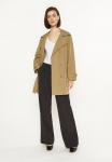 Пальто-тренч usha, оливковый - фото 2