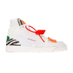 Кроссовки Off-White Off-Court High, Zebra - фото