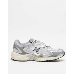 Белые кроссовки New Balance 725 с серыми деталями - фото 3