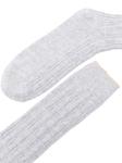 Eleventy носки фактурной вязки, серый - фото 2