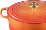 Кастрюля Le Creuset, 6400 мл, оранжевый - фото 2