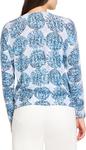 Свитер NIC+ZOE Sand Dollar Supersoft Sweater, Blue Multi - фото 3