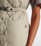 Стеганый жилет Butor Moncler, бежевый - фото 6