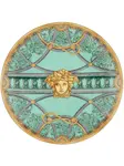 Тарелка Scala del Palazzo Versace, зеленый - фото