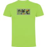 Футболка Kruskis Comic, зеленый - фото