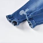 Синие джинсы Tara для девочек Aimama, синий - фото 3