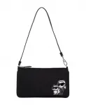 Женская сумка через плечо Karl Lagerfeld, черный - фото