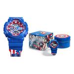 Часы CASIO G-Shock Analog-Digital 'Blue', синий - фото